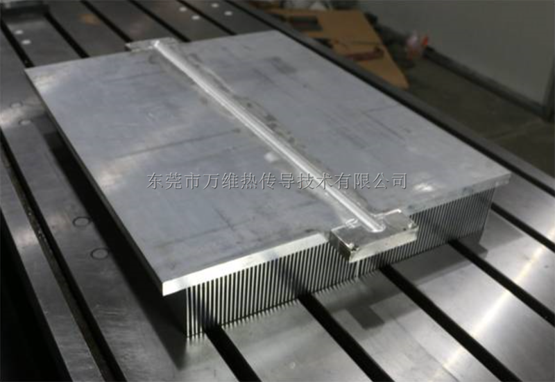 Stirring welded radiator